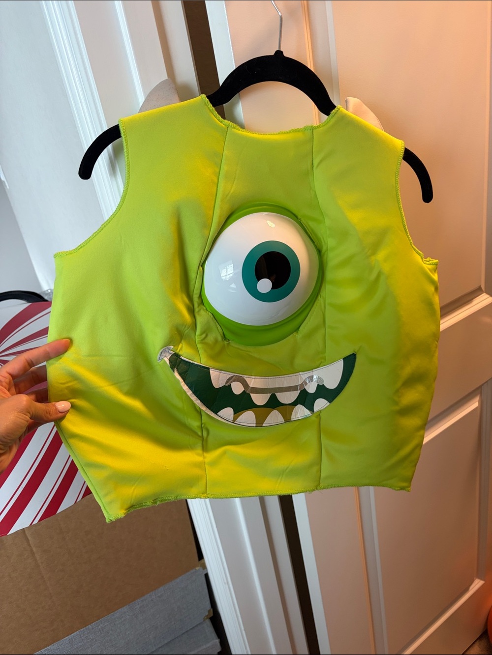 Disney Monsters Inc Mike Wazowski Lime Green  Costume for Kids (4-5T)